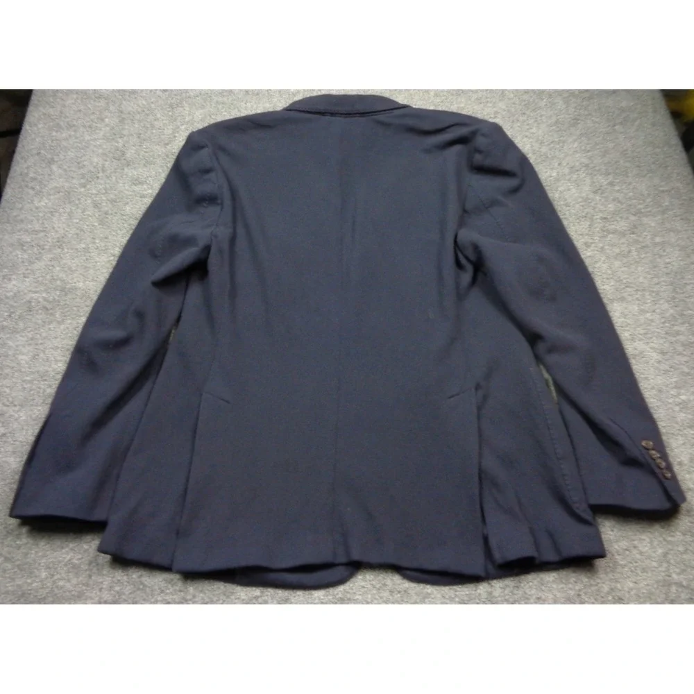 Wills Rosedale Blazer Mens 42R Blue Unstructured Surgeon Cuff Huckberry